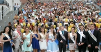 В Горецком районе прошёл выпускной вечер для 322 юношей и девушек