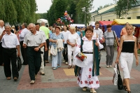 В День города Горки принимали подарки, встречали гостей, награждали тружеников и победителей