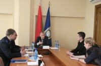 6 мая 2014 года председатель Следственного комитета Республики Беларусь В.Шаев работал в Горках