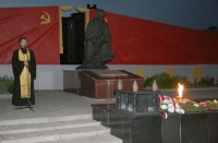 В районе  прошли торжественные мероприятия, посвящённые 70-летию освобождения от немецко-фашистских захватчиков.