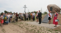 В Горецком районе в деревне Холмы был открыт памятник погибшим на войне землякам