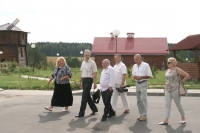 12 августа Горки приветствовали гостей из города побратима Ржев Российской Федерации