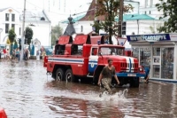 12 августа стихия бушевала в Могилёве. Фото.